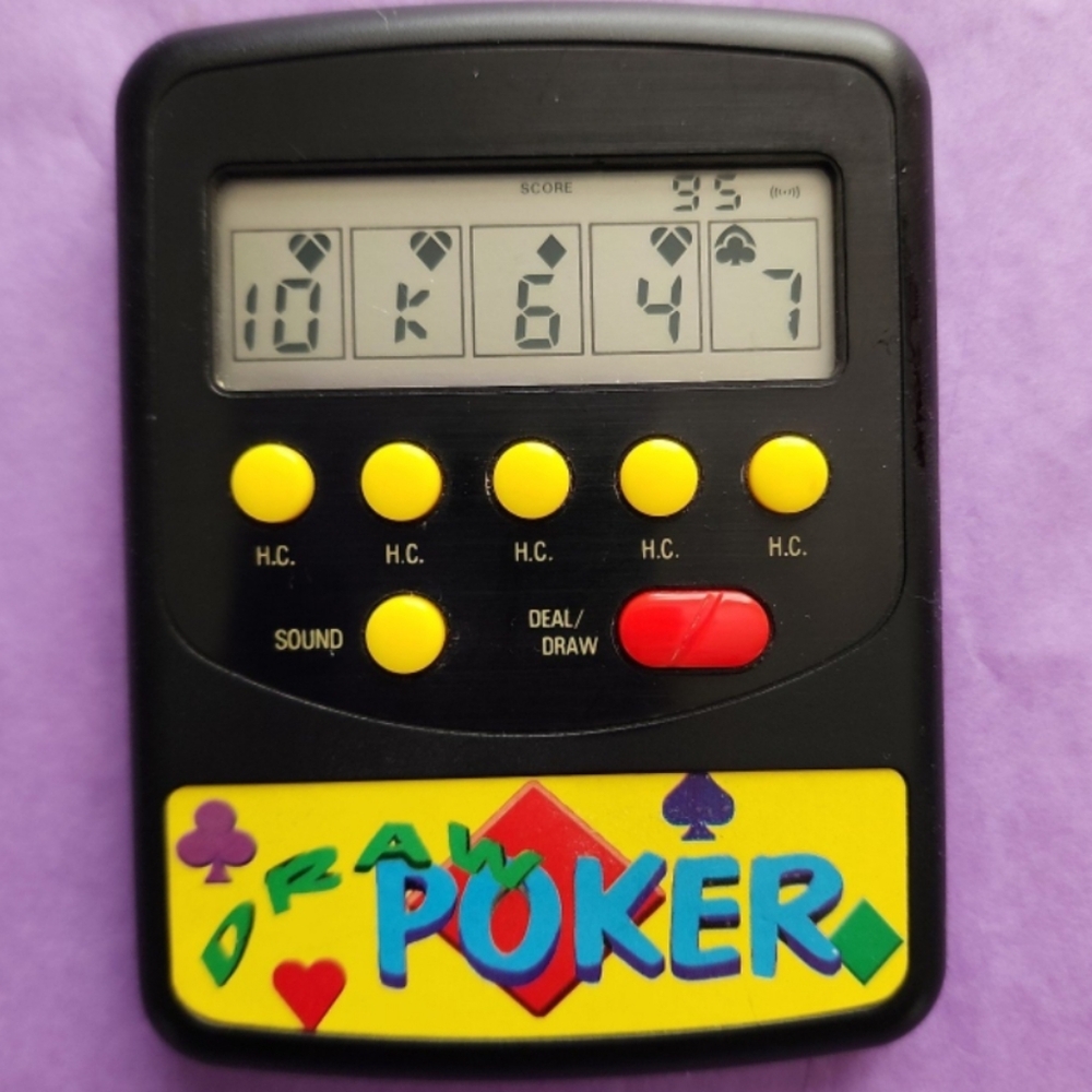 Vintage Electronic Radio Shack Poker Game - Picture 3 of 3